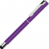 Ручка металлическая стилус-роллер UMA STRAIGHT SI R TOUCH, фиолетовый