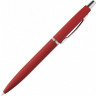 Ручка Bruno Visconti SAN REMO шариковая, автоматическая, красный металлический корпус, 1.0 мм, синяя