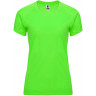 Футболка Roly Bahrain женская, неоновый зеленый, размер XL (50)