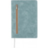 Записная книжка Pierre Cardin, голубой, 14 х 20,5 см