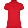 Рубашка поло Roly Star женская, красный, размер S (40)