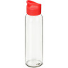Стеклянная бутылка Fial, 500 мл, красный