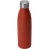 Стальная бутылка Waterline Rely 650 мл, красный матовый