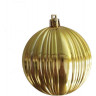 Новогоднее подвесное украшение из полистирола/8x8x8 см, золотистый