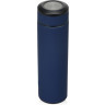 Термос Confident с покрытием soft-touch 420 мл, темно-синий