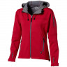 Куртка софтшел Slazenger Match женская, красный/серый, размер S (42-44)