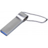 USB 3.0-флешка на 64 Гб с мини чипом, компактный дизайн, боковое отверстие для цепочки