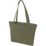 Эко-сумка Weekender из переработанного материала Aware™ плотностью 500 г/м2, зеленый