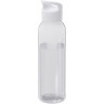 Бутылка для воды Sky из переработанной пластмассы 650 мл, белый