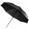 Ветрозащитный зонт Avenue Romee для гольфа диаметром 30 дюймов из переработанного ПЭТ, черный