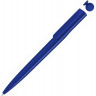 Ручка шариковая пластиковая UMA RECYCLED PET PEN switch, синий, 1 мм, синий