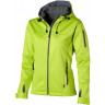 Куртка софтшел Slazenger Match женская, св.зеленый/серый, размер S (42-44)