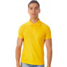 Рубашка поло US Basic First мужская, золотисто-желтый, размер S (44)
