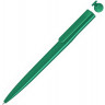 Ручка шариковая пластиковая UMA RECYCLED PET PEN switch, синий, 1 мм, зеленый