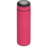 Термос Confident с покрытием soft-touch 420 мл, розовый