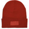 Вязаная шапка BULNES из двухслойного акрила, красный
