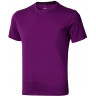 Мужская футболка Elevate Nanaimo с коротким рукавом, темно-фиолетовый, размер S (48)