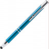 Ручка-стилус металлическая шариковая KRUGER, голубой