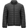 Куртка Roly Finland, мужская, черный меланж, размер S (46)