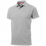 Рубашка поло Slazenger Advantage мужская, серый меланж, размер 2XL (56)