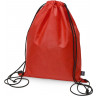 Рюкзак-мешок Reviver из нетканого переработанного материала RPET, красный