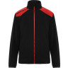 Куртка Roly Terrano, черный/красный, размер 3XL (60)