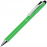 Металлическая шариковая ручка UMA To straight SI touch, зеленый