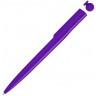 Ручка шариковая пластиковая UMA RECYCLED PET PEN switch, синий, 1 мм, фиолетовый