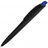 Ручка шариковая пластиковая UMA Stream, черный/синий