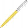 Ручка металлическая шариковая UMA Bright GUM soft-touch с зеркальной гравировкой, желтый