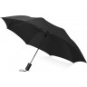 Зонт складной Tulsa, полуавтоматический, 2 сложения, с чехлом, черный