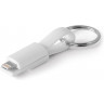 RIEMANN. USB-кабель с разъемом 2 в 1, Белый