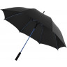 Зонт-трость Avenue Spark полуавтомат 23, черный/синий