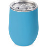 Термокружка Waterline Sense Gum, soft-touch, непротекаемая крышка 370 мл, голубой