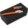 Подарочный набор Uma Memory с ручкой и флешкой, оранжевый