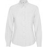 Рубашка женская Roly Oxford, белый, размер 2XL (52)