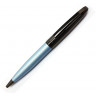 Ручка шариковая Pierre Cardin NOUVELLE, черненая сталь и голубой, упаковка E