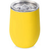 Термокружка Waterline Sense Gum, soft-touch, непротекаемая крышка 370 мл, желтый