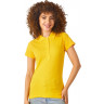  Рубашка поло US Basic First женская, золотисто-желтый, размер XL (52)