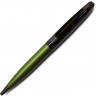 Ручка шариковая Pierre Cardin NOUVELLE, черненая сталь и зелёный, упаковка E