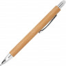 Ручка шариковая PAMPA с цветным стилусом, натуральный/белый