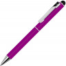 Металлическая шариковая ручка UMA To straight SI touch, розовый