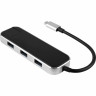 USB хаб Rombica Type-C Chronos, черный