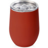 Термокружка Waterline Sense Gum, soft-touch, непротекаемая крышка 370 мл, красный