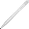 Шариковая ручка Marksman Honua из переработанного ПЭТ, прозрачный/белый