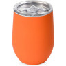 Термокружка Waterline Sense Gum, soft-touch, непротекаемая крышка 370 мл, оранжевый
