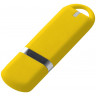 USB-флешка на 16 ГБ 3.0 USB, с покрытием soft-touch, жёлтый