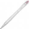 Шариковая ручка Marksman Honua из переработанного ПЭТ, прозрачный/красный