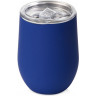 Термокружка Waterline Sense Gum, soft-touch, непротекаемая крышка 370 мл, синий