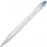 Шариковая ручка Marksman Honua из переработанного ПЭТ, прозрачный/ярко-синий